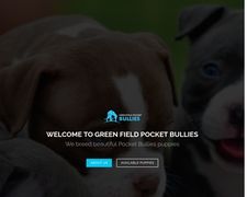 Thumbnail of Greenfieldpocketbullies.com