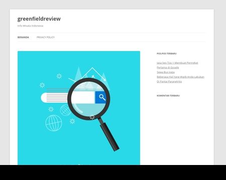 website thubmnail of Greenfieldreview.org