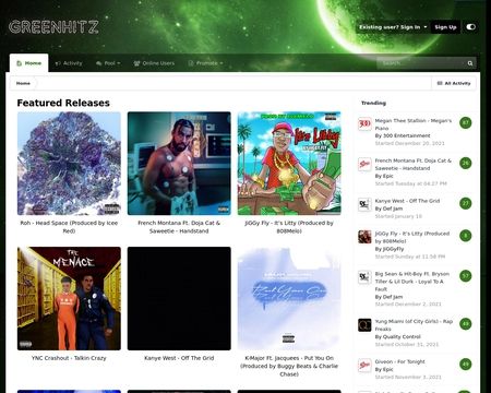 website thubmnail of GreenHitz
