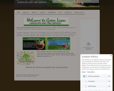 website thubmnail of Greenlltree
