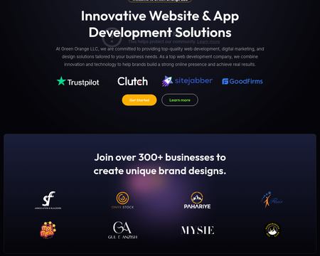 website thubmnail of Green Orange LLC