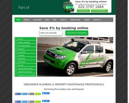 website thubmnail of Greenserve