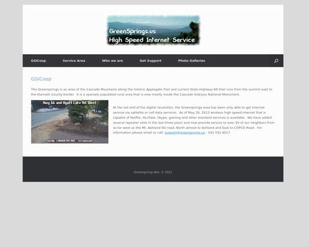 website thubmnail of Greensprings