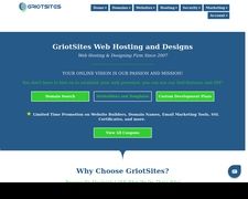 Thumbnail of GriotSites Web Hosting & Designs™