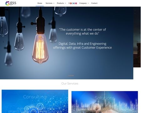 website thubmnail of Gssinfotech