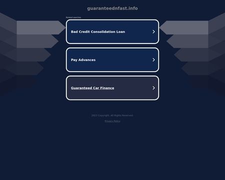 website thubmnail of Guaranteednfast.info
