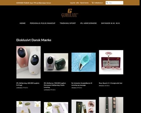 website thubmnail of Gurulux