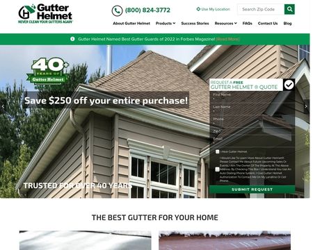 website thubmnail of GutterHelmet
