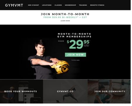 website thubmnail of Gymvmt