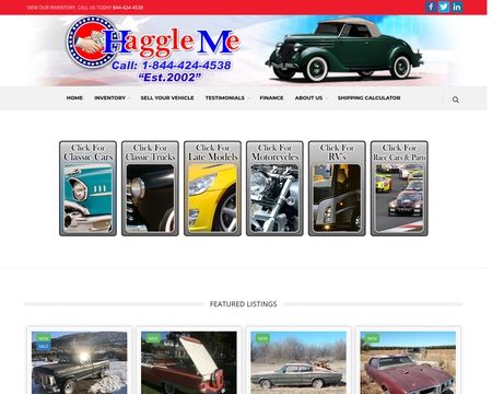 website thubmnail of HaggleMe