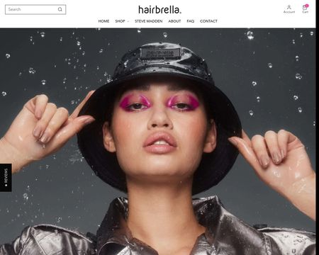website thubmnail of Hairbrella