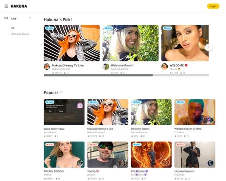 website thubmnail of Hakuna