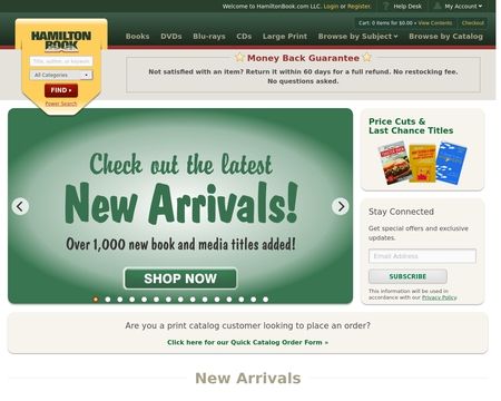 website thubmnail of Hamilton Book