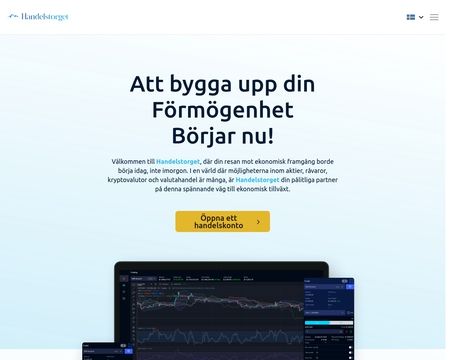 website thubmnail of Handelstorget.se