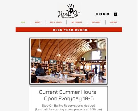 website thubmnail of Hands On Art Studio