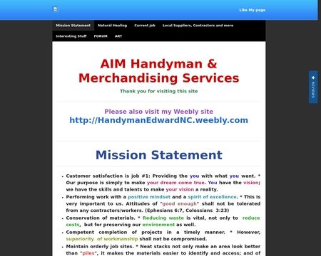 website thubmnail of Handyman27821