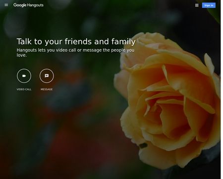 website thubmnail of Google Hangouts
