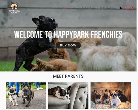 website thubmnail of Happybarkfrenchies