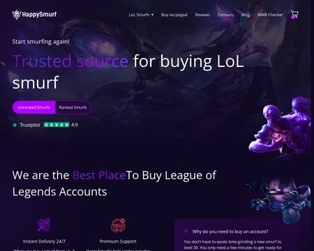 website thubmnail of Happysmurf