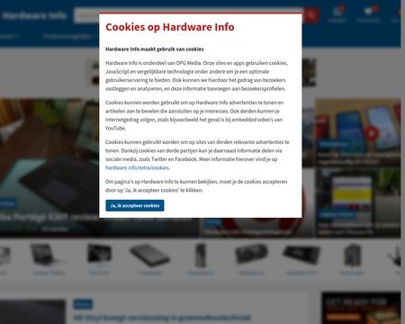 website thubmnail of Hardware.info