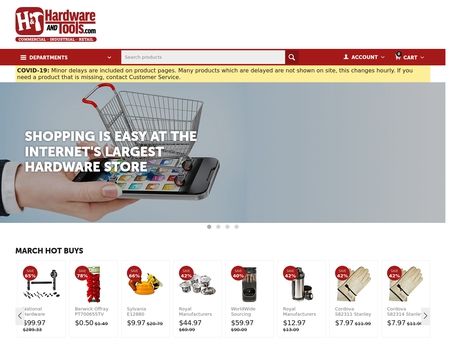 website thubmnail of Hardware and Tools
