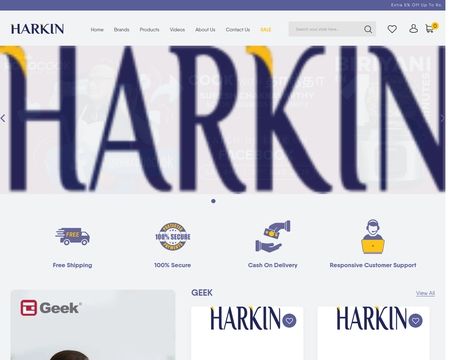 website thubmnail of Harkin