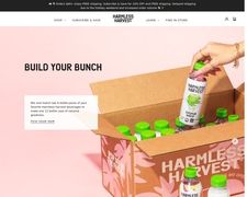 Thumbnail of Harmlessharvest.com