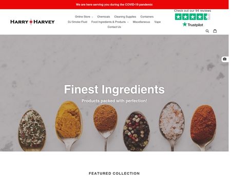 website thubmnail of Harry Harvey