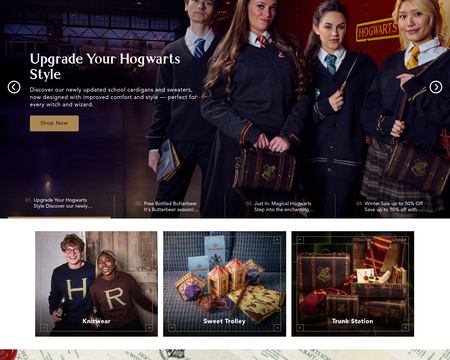 website thubmnail of HarryPotterShop