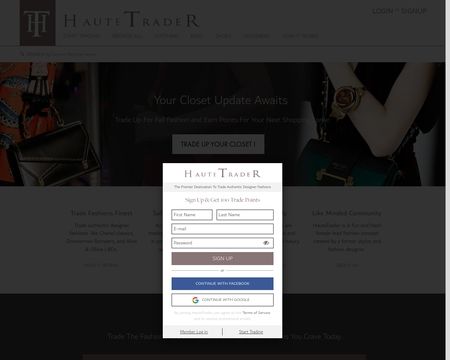 business logo of HauteTrader