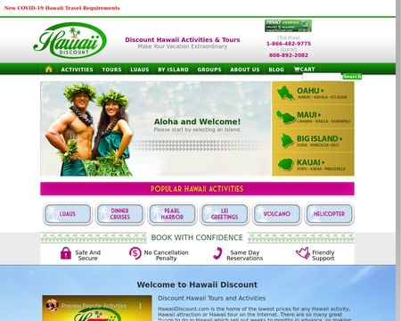 website thubmnail of HawaiiDiscount