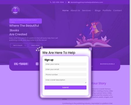 website thubmnail of Haymarket Publishers