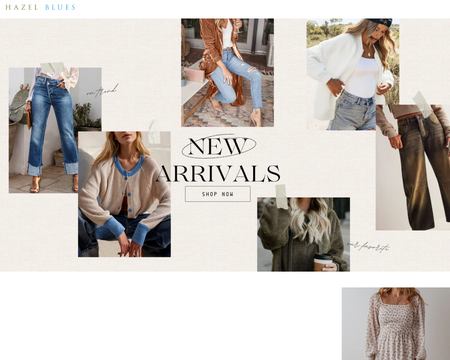 website thubmnail of Hazel Blues®
