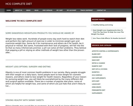 website thubmnail of Hcg Complete Diet