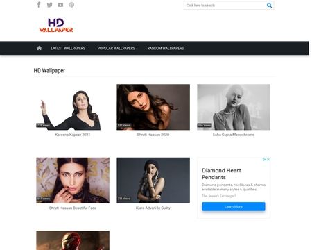website thubmnail of HD Wallpaper.org