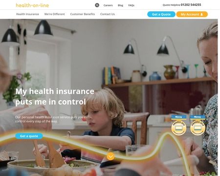 website thubmnail of Health-on-Line UK