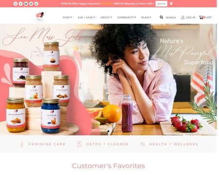 website thubmnail of Healthyherbstore