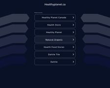 Thumbnail of Healthyplanet.ca