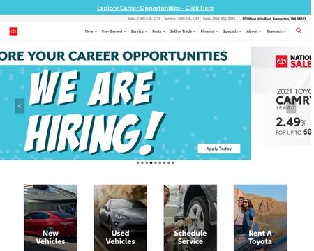 website thubmnail of Heartland Toyota