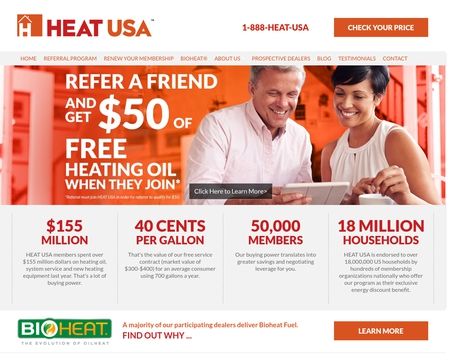 website thubmnail of Heat USA