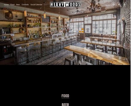 website thubmnail of Heavywoodsbar
