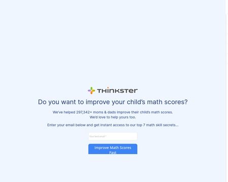 website thubmnail of Hellothinkster