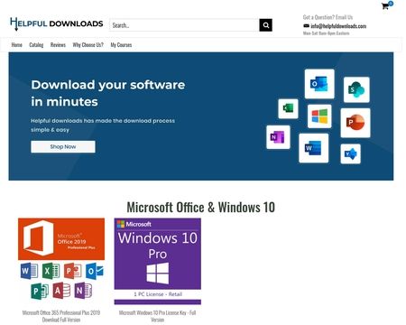 website thubmnail of Helpfuldownloads