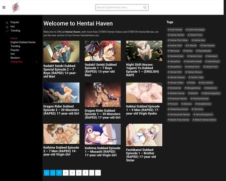website thubmnail of Hentaihaven.mobi