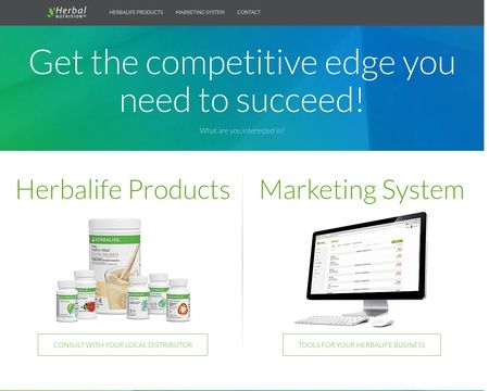 website thubmnail of Herbal Nutrition