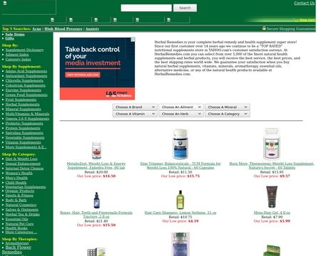 website thubmnail of Herbal Remedies
