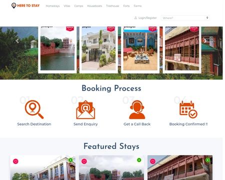 website thubmnail of Here to stay