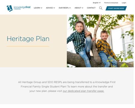 website thubmnail of Heritage Education Funds - Heritage RESPs