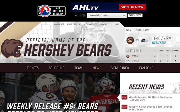 Thumbnail of Hershey Bears