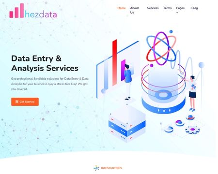 website thubmnail of Hezdata
